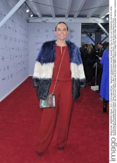 Natascha Ochsenknecht bei der Ankunft zur Minx by Eva Lutz Modenschau am 20.01.2016 im Rahmen der Mercedes-Benz Fashion Week Herbst Winter in Berlin MBFW Fashionweek 2016 in Berlin- Minx by Eva Lutz Fashion Show 