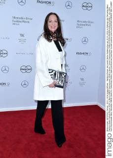 Natalia Wörner bei Laurel Berlin Modenschau am 20.01.2016 im Rahmen der Mercedes-Benz Fashion Week Herbst Winter 2016 in Berlin MBFW Fashionweek 2016 in Berlin- Laurel Fashionshow 