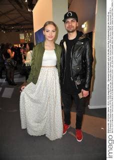 Cheyenne Ochsenknecht und ihr Bruder Jimi Blue Ochsenknecht bei der Ankunft zur G.M.Kretschmer Modenschau am 20.01.2016 im Rahmen der Mercedes-Benz Fashion Week Herbst Winter 2016 in Berlin MBFW Fashionweek 2016 in Berlin- G.M.Kretschmer Fashionshow 