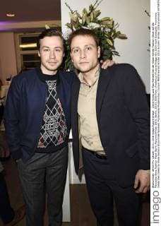 David Kross und Max Riemelt bei der Kilian Kerner Fashion Show auf der Mercedes-Benz Fashion Week Berlin Autumn Winter 2016. Berlin, 20.01.2016 Foto:xFredericx xFuturexImage