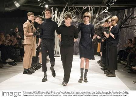 Kilian Kerner bei der Kilian Kerner Fashion Show auf der Mercedes-Benz Fashion Week Berlin Autumn Winter 2016. Berlin, 20.01.2016 Foto:xFredericx xFuturexImage