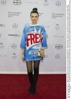 Bonnie Strange - Ankunft zur Laurèl Fashion-Show im Rahmen der Mercedes-Benz Fashion Week Berlin Autumn Winter 2016 am Brandenburger Tor in Berlin am 19.01.2016. Mercedes-Benz Fashion Week Berlin Autumn Winter 2016