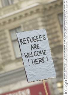 IMAGO Creative: Gesellschaft, Integration Refugees are Welcome  1057304008