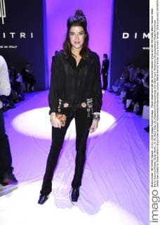Marie Nasemann bei der Dimitri Fashion Show auf der Mercedes-Benz Fashion Week Berlin Autumn Winter 2016. Berlin, 21.01.2016 Foto:xS.xGabschx xFuturexImage