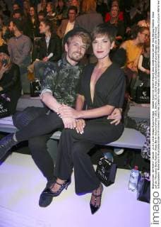 Isabell Horn mit ihrem Freund Jens Ackermann bei der Ewa Herzog Fashion Show auf der Mercedes-Benz Fashion Week Berlin Autumn Winter 2016. Berlin, 21.01.2016 Foto:xS.xGabschx xFuturexImage