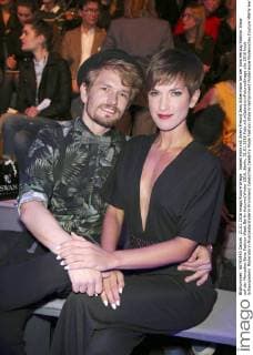 Isabell Horn mit ihrem Freund Jens Ackermann bei der Ewa Herzog Fashion Show auf der Mercedes-Benz Fashion Week Berlin Autumn Winter 2016. Berlin, 21.01.2016 Foto:xS.xGabschx xFuturexImage