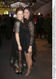 Linda Hesse und Lisa Steiner bei der Ewa Herzog Fashion Show auf der Mercedes-Benz Fashion Week Berlin Autumn Winter 2016. Berlin, 21.01.2016 Foto:xS.xGabschx xFuturexImage