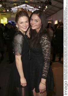 Linda Hesse und Lisa Steiner bei der Ewa Herzog Fashion Show auf der Mercedes-Benz Fashion Week Berlin Autumn Winter 2016. Berlin, 21.01.2016 Foto:xS.xGabschx xFuturexImage