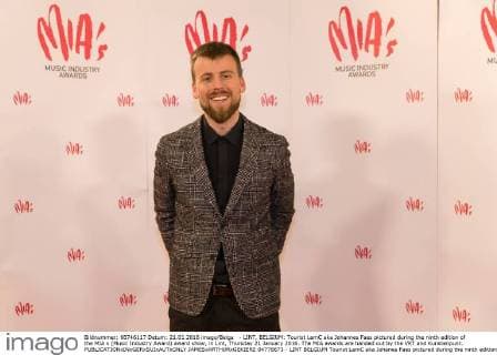 - LINT, BELGIUM: Tourist LemC aka Johannes Faes pictured during the ninth edition of the MIA s (Music Industry Award) award show, in Lint, Thursday 21 January 2016. The MIA awards are handed out by the VRT and Kunstenpunt.  JAMESxARTHURxGEKIERE 04778673