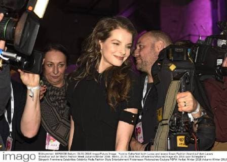 Yvonne Catterfeld beim Luxaa und lavera Green Fashion Award auf dem Lavera Showfloor auf der Berlin Fashion Week Autumn Winter 2016. Berlin, 21.01.2016 Foto:xFredericx xFuturexImage