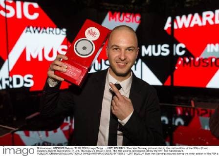 - LINT, BELGIUM: Stan Van Samang pictured during the ninth edition of the MIA s (Music Industry Award) award show, in Lint, Thursday 21 January 2016. The MIA awards are handed out by the VRT and Kunstenpunt.  JAMESxARTHURxGEKIERE 04778951