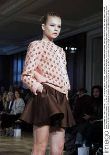 Model bei der Marina Hoermanseder Fashion Show auf der Mercedes-Benz Fashion Week Berlin Autumn Winter 2016. Berlin, 21.01.2016 Foto:xFredericx xFuturexImage