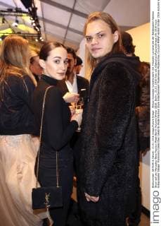Wilson Gonzalez Ochsenknecht mit Freundin Lorraine bei der Baldessarini Fashion Show auf der Mercedes-Benz Fashion Week Berlin Autumn Winter 2016. Berlin, 21.01.2016 Foto:xS.xGabschx xFuturexImage