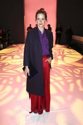 Anja Knauer bei der Tulpen Design Fashion Show auf der Mercedes-Benz Fashion Week Berlin Autumn Winter 2016. Berlin, 21.01.2016 Foto:xS.xGabschx xFuturexImage