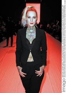 Lexy Hell bei der Anne Gorke Fashion Show auf der Mercedes-Benz Fashion Week Berlin Autumn Winter 2016. Berlin, 22.01.2016 Foto:xFredericx xFuturexImage