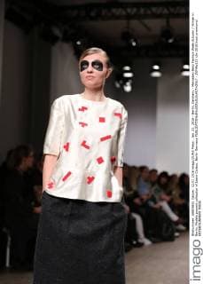 Jan. 22, 2016 - Berlin, Germany - Mercedes-Benz Fashion Week Autumn Winter in Berlin. Models present collection of Ioana Ciolacu. Berlin Germany - ZUMAp133