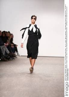 Jan. 22, 2016 - Berlin, Germany - Mercedes-Benz Fashion Week Autumn Winter in Berlin. Models present collection of Ioana Ciolacu. Berlin Germany - ZUMAp133