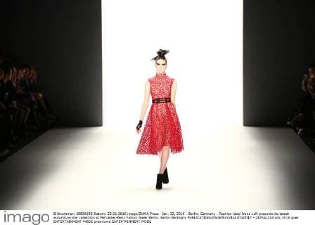 Jan. 22, 2016 - Berlin, Germany - Fashion label Irene Luft presents its latest autumn winter collection at Mercedes-Benz Fahion Week Berlin. Berlin Germany - ZUMAp133