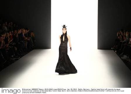 Jan. 22, 2016 - Berlin, Germany - Fashion label Irene Luft presents its latest autumn winter collection at Mercedes-Benz Fahion Week Berlin. Berlin Germany - ZUMAp133