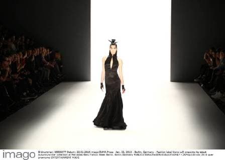 Jan. 22, 2016 - Berlin, Germany - Fashion label Irene Luft presents its latest autumn winter collection at Mercedes-Benz Fahion Week Berlin. Berlin Germany - ZUMAp133