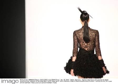 Jan. 22, 2016 - Berlin, Germany - Fashion label Irene Luft presents its latest autumn winter collection at Mercedes-Benz Fahion Week Berlin. Berlin Germany - ZUMAp133