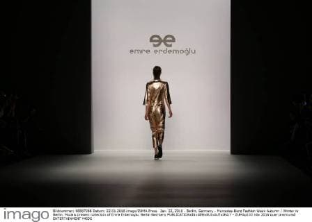 Jan. 22, 2016 - Berlin, Germany - Mercedes-Benz Fashion Week Autumn Winter in Berlin. Models present collection of Emre Erdemoglu. Berlin Germany - ZUMAp133