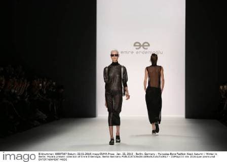 Jan. 22, 2016 - Berlin, Germany - Mercedes-Benz Fashion Week Autumn Winter in Berlin. Models present collection of Emre Erdemoglu. Berlin Germany - ZUMAp133