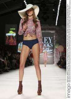 Model bei der Key Looks - The Show von Fashion ID auf der Mercedes-Benz Fashion Week Berlin Autumn Winter 2016. Berlin, 23.01.2016 Foto:xS.xGabschx xFuturexImage