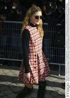 Fashion Week Paris - Prominente vor der Dior Modenschau Olivia Palermo CELEBRITES : Defile Dior - Haute Couture Modenschau Frühling Sommer - 25 01 2016 GwendolineLeGoffx 