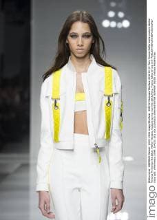 204232 Marineau Starface 2016-01-24 Paris France Defile haute couture Atellier Versace Printemps été 2016. Atelier Versace, Couture spring-summer 2016,Paris, France Editorial use only  Copyright: xMarineaux STAR_204232_001