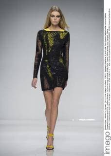 204232 Marineau Starface 2016-01-24 Paris France Defile haute couture Atellier Versace Printemps été 2016. Atelier Versace, Couture spring-summer 2016,Paris, France Editorial use only Maxwell, Stella  Copyright: xMarineaux STAR_204232_073