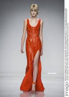 204232 Marineau Starface 2016-01-24 Paris France Defile haute couture Atellier Versace Printemps été 2016. Atelier Versace, Couture spring-summer 2016,Paris, France Editorial use only  Copyright: xMarineaux STAR_204232_095