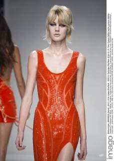 204232 Marineau Starface 2016-01-24 Paris France Defile haute couture Atellier Versace Printemps été 2016. Atelier Versace, Couture spring-summer 2016,Paris, France Editorial use only  Copyright: xMarineaux STAR_204232_096