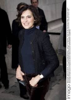 Ines de La Fressange - Promis bei der Paris Fashion Week, Modenschau Chanel - 26 01 2016 JBAutissier Panoramic 