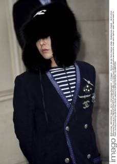 G Dragon - Promis bei der Paris Fashion Week, Modenschau Chanel - 26 01 2016 JBAutissier Panoramic 