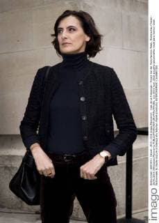 Ines de La Fressange - Promis bei der Paris Fashion Week, Modenschau Chanel - 26 01 2016 JBAutissier Panoramic 