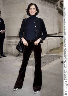 Ines de La Fressange - Promis bei der Paris Fashion Week, Modenschau Chanel - 26 01 2016 JBAutissier Panoramic 