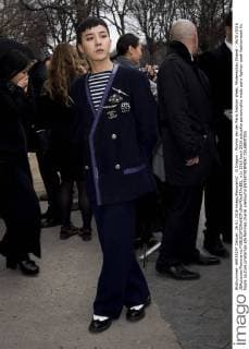 G Dragon - Promis bei der Paris Fashion Week, Modenschau Chanel - 26 01 2016 JBAutissier Panoramic 
