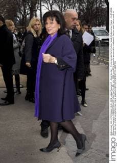 Anne Sinclair - Promis bei der Paris Fashion Week, Modenschau Chanel - 26 01 2016 JBAutissier Panoramic 