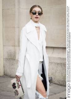 Gigi Hadid - Promis bei der Paris Fashion Week, Modenschau Chanel - 26 01 2016 JBAutissier Panoramic 