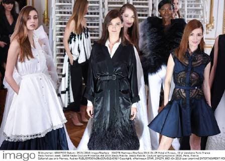 204274 Marineau Starface 2016-01-25 Hotel d Evreux, 19 pl Vendome Paris France Paris Fashion week. Defilé Haute Couture Printemps été 2016 Alexis Mabille. Alexis Mabille, Couture spring-summer 2016, Paris, France Editorial use only Marnay, Audrey  Copyright: xMarineaux STAR_204274_063
