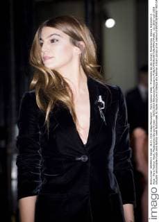 Paris Fashion Week - Prominente bei der Armani Modenschau Bianca Brandolini d Adda - Paris Fashion Week, Modenschau Giorgio Armani - 26 01 2016 JBAutissier Panoramic 