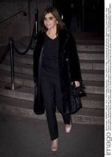Paris Fashion Week - Prominente bei der Armani Modenschau Carine Roitfeld - Paris Fashion Week, Modenschau Giorgio Armani - 26 01 2016 JBAutissier Panoramic 