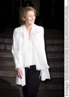 Paris Fashion Week - Prominente bei der Armani Modenschau Charlotte Rampling - Paris Fashion Week, Modenschau Giorgio Armani - 26 01 2016 JBAutissier Panoramic 
