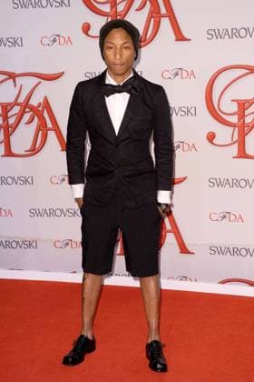 June 4, 2012 - New York, NY, USA - . . . . . .June 4, 2012...New York City Pharrell Williams attends the 2012 CFDA Fashion Awards at Alice Tully Hall on June 4, 2012 in New York City  - ZUMAny1_