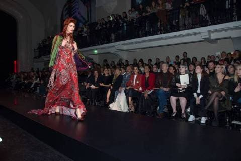 204313 Serge Arnal Starface 2016-01-27 Paris France Paris Fashion week. Defile Haute Couture Printemps ete 2016. Gaultier. People. de Caunes, Antoine; Silla, Karine; Louboutin, Christian; Ferguson Duhamel, Stacy Ann ( Fergie ); Ditto, Beth ( The Gossip ); Khelfa-Seydoux, Farida; Letissier, Heloise ( Christine and the Queens )  Copyright: xSergexArnalx xStarfacex STAR_204313_010