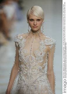 Guo Pei show Paris fashion week Haute couture primtemps 2016, 644 Cordon Press Cordon Press  alfonsoxjimenezxvalero Guo Pei at Paris fashion week Haute couture primtemps 2016