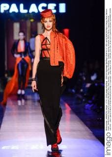 204339 Marineau Starface 2016-01-27 325 rue St MARTIN Paris France Paris Fashion week. Defilé Haute Couture Printemps été 2016 Jean Paul Gautier. Jean Paul Gaultier, Couture spring-summer 2016, Paris, France Editorial use only _sans_perso  Copyright: xMarineaux STAR_204339_055