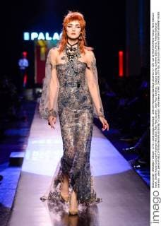 204339 Marineau Starface 2016-01-27 325 rue St MARTIN Paris France Paris Fashion week. Defilé Haute Couture Printemps été 2016 Jean Paul Gautier. Jean Paul Gaultier, Couture spring-summer 2016, Paris, France Editorial use only _sans_perso  Copyright: xMarineaux STAR_204339_079