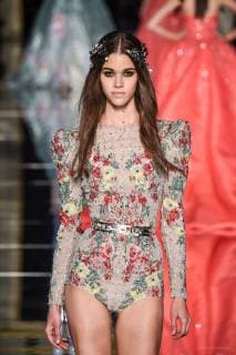 Paris Fashion Week - Zuhair Murad Modenschau 204350 Marineau Starface 2016-01-27 Paris France Paris Fashion week. Defilé Haute Couture Printemps été 2016 Zuhair Murad. _sans_perso  Copyright: xMarineaux STAR_204350_057